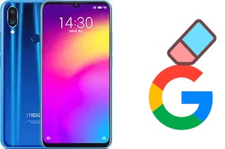 Comment supprimer le compte Google sur Meizu Note 9