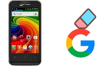 Comment supprimer le compte Google sur Micromax A36 Bolt