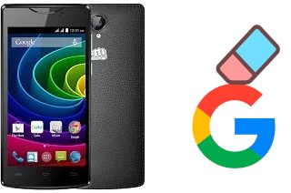 Comment supprimer le compte Google sur Micromax Bolt D320