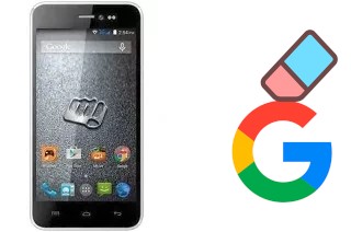 Comment supprimer le compte Google sur Micromax Canvas Pep Q371