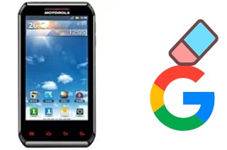 Comment supprimer le compte Google sur Motorola XT760