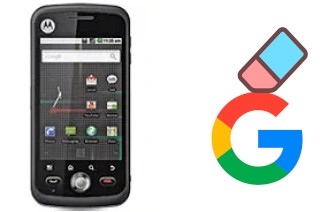 Comment supprimer le compte Google sur Motorola Quench XT5 XT502