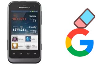 Comment supprimer le compte Google sur Motorola Defy Mini XT320