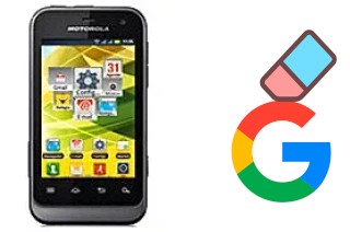 Comment supprimer le compte Google sur Motorola Defy Mini XT321