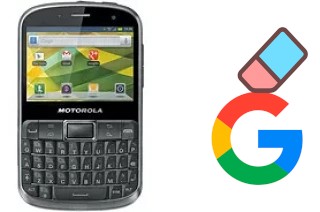 Comment supprimer le compte Google sur Motorola DEFY Pro