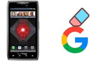 Comment supprimer le compte Google sur Motorola DROID RAZR MAXX