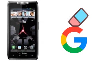 Comment supprimer le compte Google sur Motorola DROID RAZR XT912