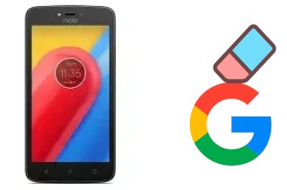 Comment supprimer le compte Google sur Motorola Moto C 4G