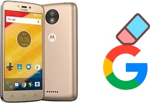 Comment supprimer le compte Google sur Motorola Moto C Plus