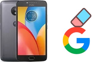 Comment supprimer le compte Google sur Motorola Moto E4 Plus