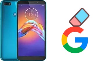 Comment supprimer le compte Google sur Motorola Moto E6 Play