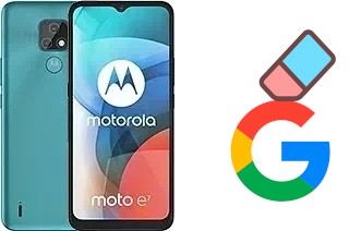 Comment supprimer le compte Google sur Motorola Moto E7