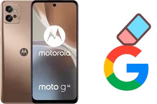 Comment supprimer le compte Google sur Motorola Moto G32