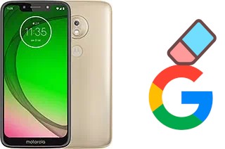 Comment supprimer le compte Google sur Motorola Moto G7 Play