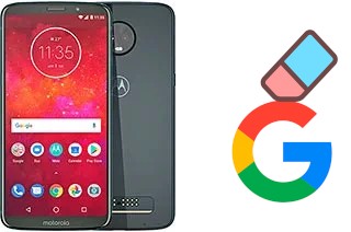 Comment supprimer le compte Google sur Motorola Moto Z3