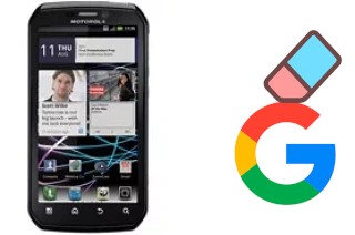 Comment supprimer le compte Google sur Motorola Photon 4G MB855