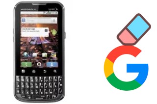 Comment supprimer le compte Google sur Motorola XPRT MB612