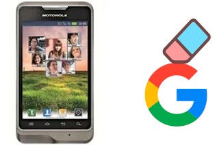 Comment supprimer le compte Google sur Motorola XT390