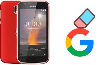 Comment supprimer le compte Google sur Nokia 1