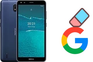 Comment supprimer le compte Google sur Nokia C1 2nd Edition