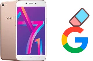 Comment supprimer le compte Google sur Oppo A71 (2018)