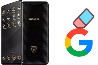 Comment supprimer le compte Google sur Oppo Find X Lamborghini