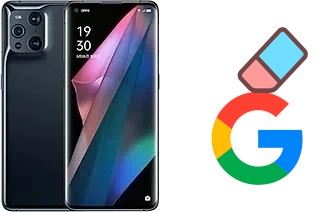 Comment supprimer le compte Google sur Oppo Find X3 Pro