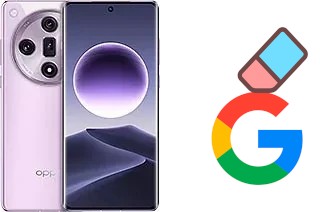 Comment supprimer le compte Google sur Oppo Find X7