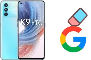 Comment supprimer le compte Google sur Oppo K9 Pro