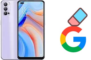 Comment supprimer le compte Google sur Oppo Reno4 5G