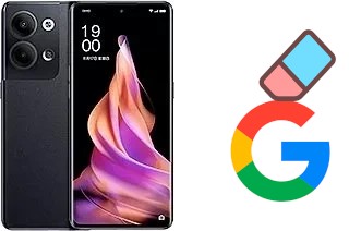 Comment supprimer le compte Google sur Oppo Reno9