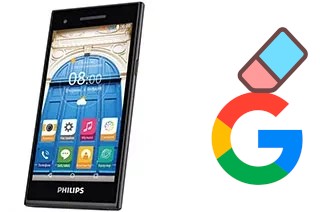 Comment supprimer le compte Google sur Philips S396