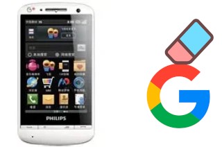 Comment supprimer le compte Google sur Philips T910