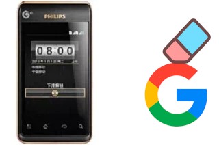 Comment supprimer le compte Google sur Philips T939