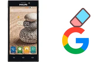 Comment supprimer le compte Google sur Philips V787