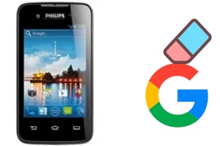 Comment supprimer le compte Google sur Philips W5510