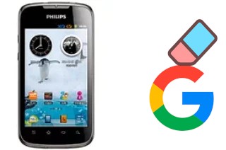 Comment supprimer le compte Google sur Philips W635