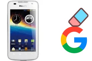 Comment supprimer le compte Google sur Philips W6350