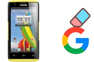 Comment supprimer le compte Google sur Philips W6500