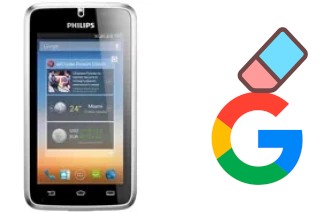 Comment supprimer le compte Google sur Philips W8500