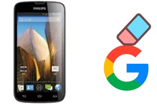 Comment supprimer le compte Google sur Philips W8560