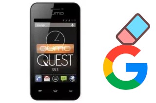 Comment supprimer le compte Google sur Qumo QUEST 353