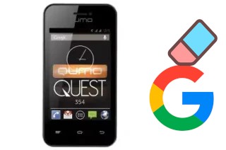 Comment supprimer le compte Google sur Qumo QUEST 354