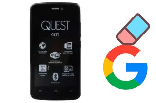 Comment supprimer le compte Google sur Qumo QUEST 401