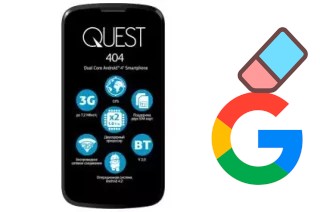 Comment supprimer le compte Google sur Qumo Quest 404