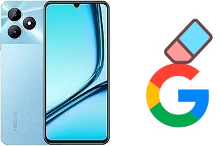 Comment supprimer le compte Google sur Realme Note 50