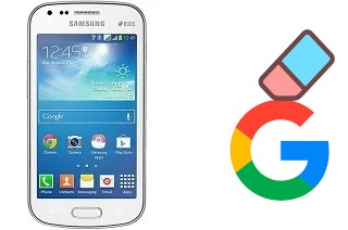 Comment supprimer le compte Google sur Samsung Galaxy S Duos 2 S7582