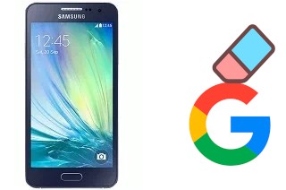 Comment supprimer le compte Google sur Samsung Galaxy A3 Duos