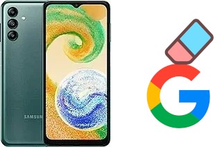 Comment supprimer le compte Google sur Samsung Galaxy A04s