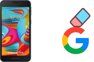 Comment supprimer le compte Google sur Samsung Galaxy A2 Core